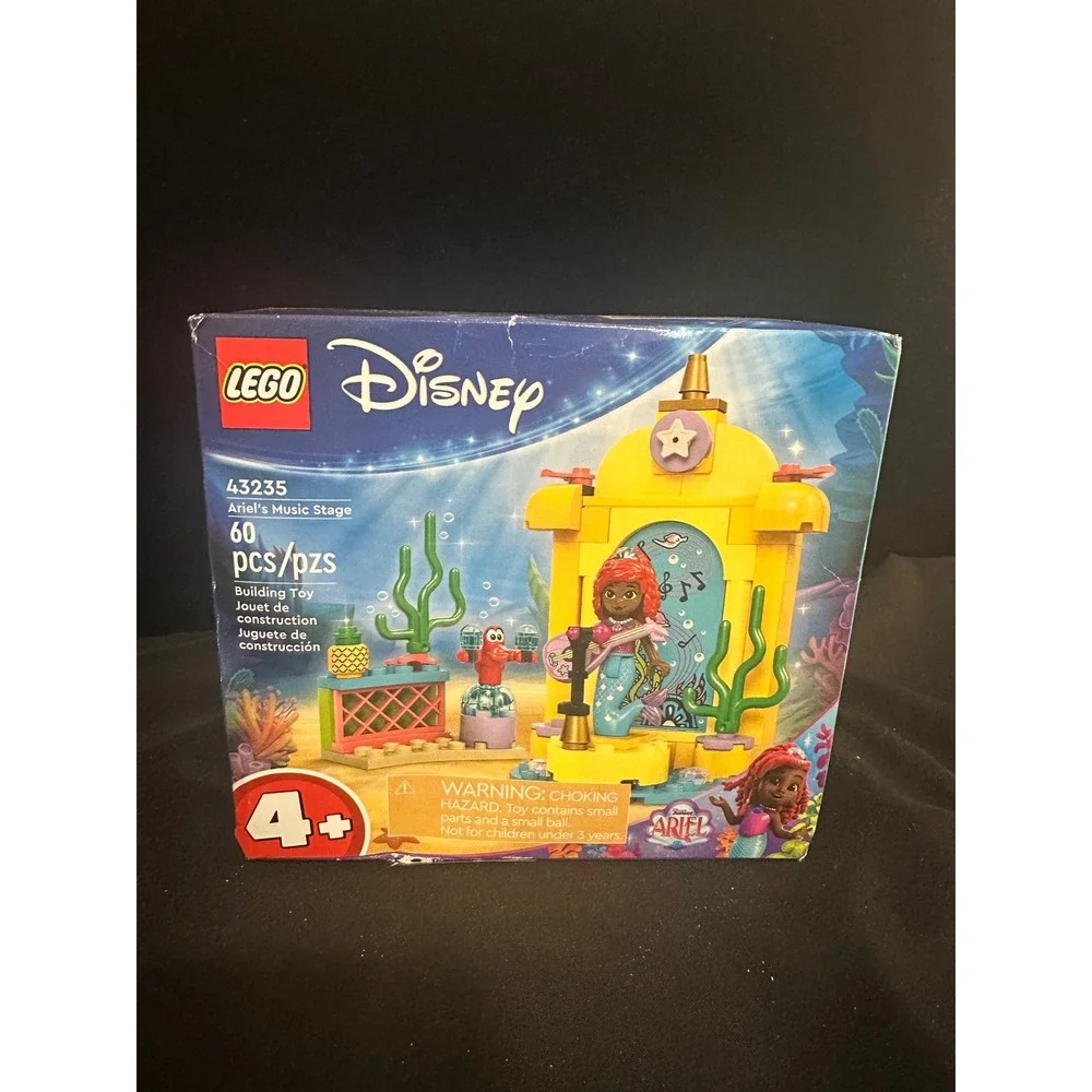 LEGO Disney Ariel's Music Stage‎ 43235 The Little Mermaid Set 60 Pieces New - Picture 2 of 2
